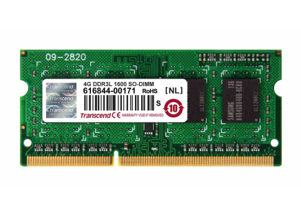 TRANSCEND SODIMM DDR3L 4GB 1600MHz 1Rx8 CL11