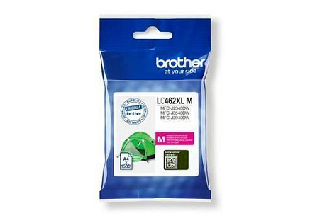 BROTHER INK LC-462XLM - magenta - cca 1500stran, pro MFC-J2340 MFC-J3540 MFC-J3940 BROTHER INK LC-462XLM - magenta - cca 1500stran, pro MFC-J2340 MFC-J3540 MFC-J3940
