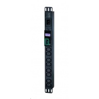 APC Easy PDU, Metered, 1U, 16A, 230V, (8)C13, IEC C14 (2.5m)