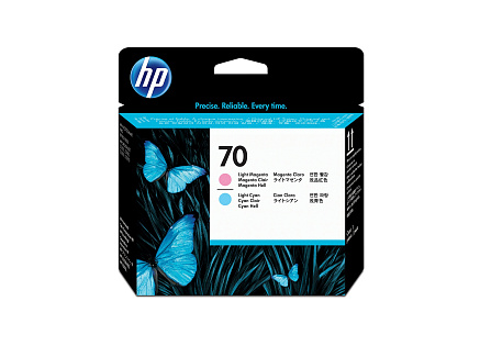 HP 70 Light Cyan + Light Magenta DJ Printhead, C9405A HP 70 Light Cyan + Light Magenta DJ Printhead, C9405A