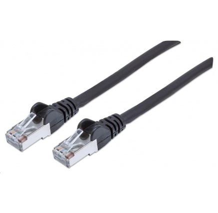 Intellinet patch kabel Cat6A SFTP 0,25m černý, LSOH