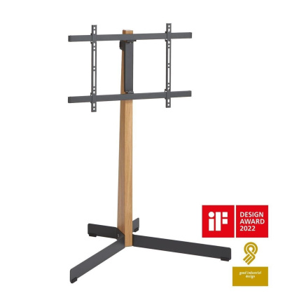 Vogel's TV 40-77'', natáčení ±45°, VESA 600x400 mm, výška středu VESA 780-980 mm, 50 kg, dub + černá ocel