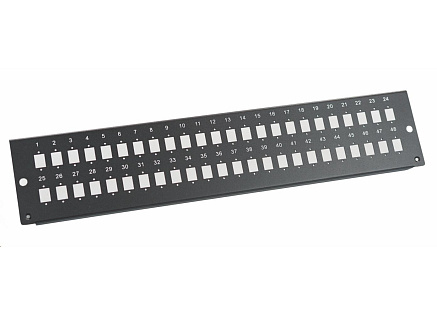 Čelo optické vany 48xSC simplex pro OPVANA2UN-OPTR