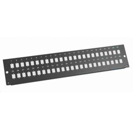 Čelo optické vany 48xSC simplex pro OPVANA2UN-OPTR