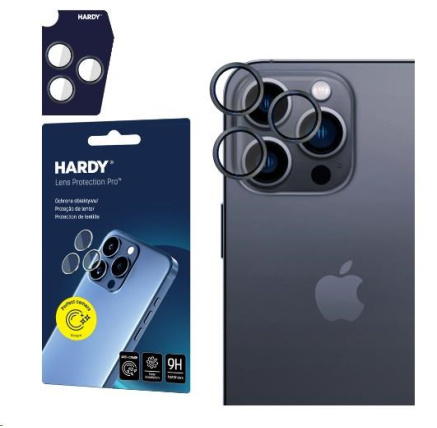 3mk HARDY Lens Protection Pro pro iPhone 15 Pro Max Black 3mk HARDY Lens Protection Pro pro iPhone 15 Pro Max Black