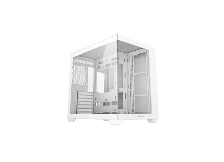 DEEPCOOL Case CG530 WH, ATX, Průhledná bočnice, bílá