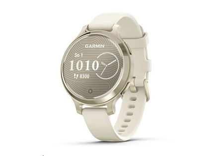 Garmin Lily 2 Active Lunar Gold Bone silicon band, EU