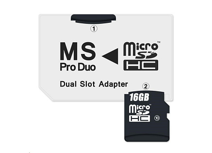 CONNECT IT Adaptér MS PRO DUO 2x Micro SDHC DUAL SLOT CONNECT IT Adaptér MS PRO DUO 2x Micro SDHC DUAL SLOT