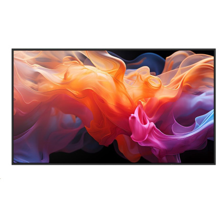 Sharp 86" MultiSync® E869, LED, 3840x2160, 350nit, 4000:1, 8ms, 16/7, VGA, HDMI, LAN, RS232, USB-C