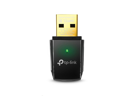 TP-Link Archer T2U WiFi5 USB adapter (AC600,2,4GHz/5GHz,USB2.0)