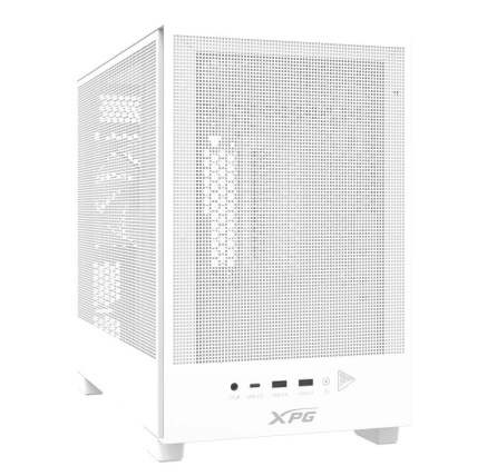 ADATA XPG case VALOR MESH NANO Mini-Tower, bez zdroje, 1x 120mm ARGB Fan, Bílá