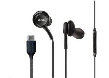 Samsung stereo sluchátka EO-IC100BBE, USB-C, černá