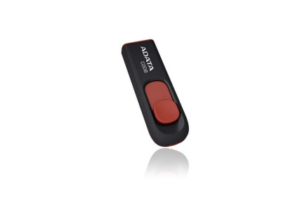 ADATA Flash Disk 32GB C008, USB 2.0 Classic, černá