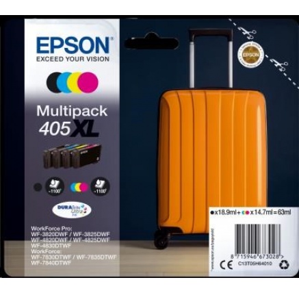 EPSON ink Multipack 4-colours 405XL DURABRITE ULTRA Ink EPSON ink Multipack 4-colours 405XL DURABRITE ULTRA Ink