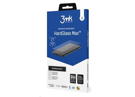 3mk tvrzené sklo HardGlass Max pro Apple Iphone 16 Pro / 17 / 17 Pro