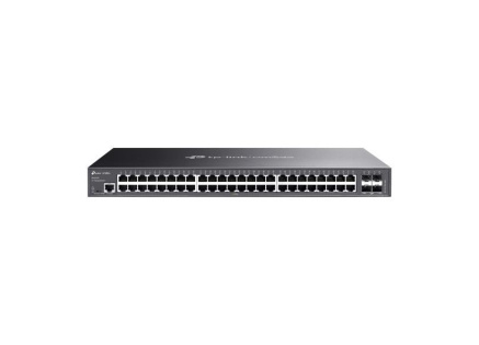 TP-Link OMADA switch SG3452X (48xGbE, 4xSFP+, 2xconsole, fanless)