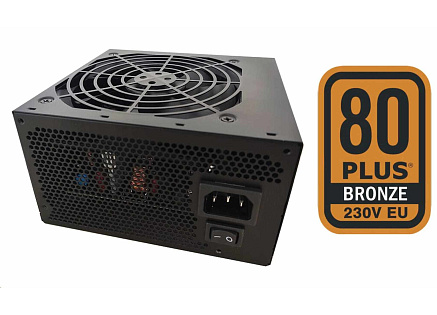 Fortron zdroj 550W FSP550-51AAC 80PLUS BRONZE 230V EU, bulk, černá