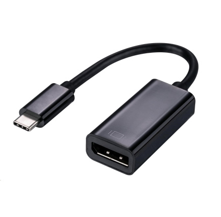 C-TECH adaptér Type-C na Displayport, M/F, 15cm C-TECH adaptér Type-C na Displayport, M/F, 15cm