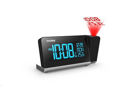 GARNI 165 Arcus - digitální budík s projekcí času a vnitřní teploty