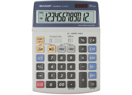 SHARP kalkulačka - EL2125C - gift box