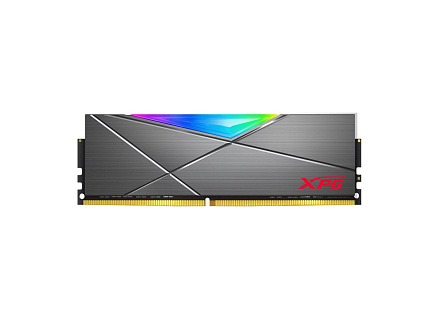 ADATA XPG DIMM DDR4 8GB 3200MHz CL16, Spectrix D50 RGB, Šedá ADATA XPG DIMM DDR4 8GB 3200MHz CL16, Spectrix D50 RGB, Šedá