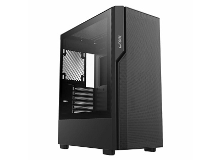 1stCOOL skříň GAMER 5, Mid tower, AU, USB 3.0, USB-C, bez zdroje, černá