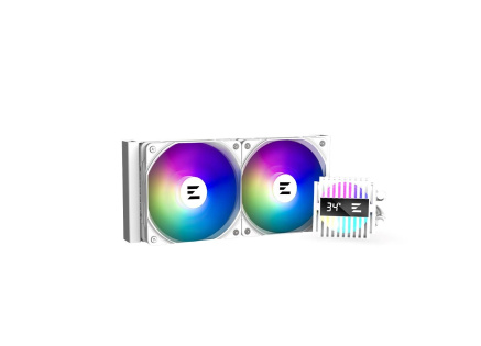 ZALMAN vodní chladič Alpha2 A24, 2x120mm, PWM, ARGB, LGA1851, AM5