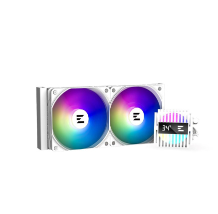 ZALMAN vodní chladič Alpha2 A24, 2x120mm, PWM, ARGB, LGA1851, AM5