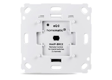 Homematic IP  Akční člen dálkového ovládání - zápustná montáž, 2 kanály - HmIP-BRC2