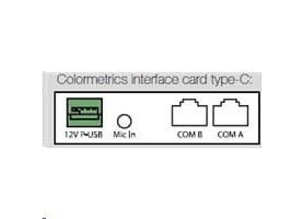 Colormetrics interface card, type-C