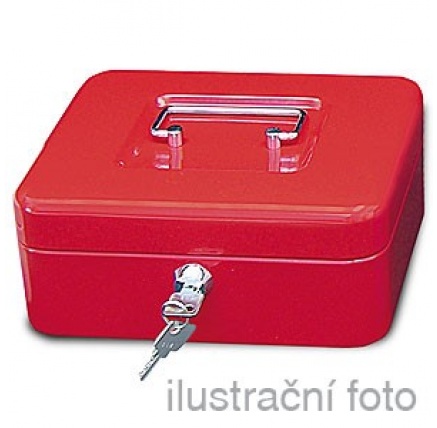 Přenosná pokladna WEDO 200, červená