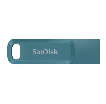SanDisk Flash Disk 256GB Ultra Dual Drive Go, USB-C 3.2, Modrá