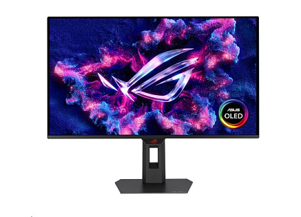 ASUS LCD 27" XG27ACDMS ROG Strix OLED, 2560x1440, 250nits, 280Hz, 0,03ms, HDR, Vesa, DP, HDMI, USB, Audio, Black