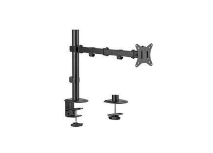 GEMBIRD Držák monitoru na stůl MA-D1-01, naklápěcí, až do 32” a 9kg, černý GEMBIRD Držák monitoru na stůl MA-D1-01, naklápěcí, až do 32” a 9kg, černý