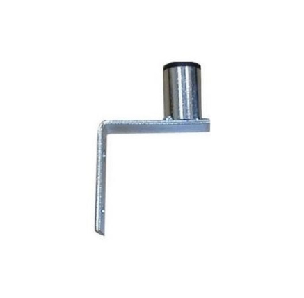 Držák antény na zeď mini, galvanický zinek, délka 8,5cm, výška 5cm