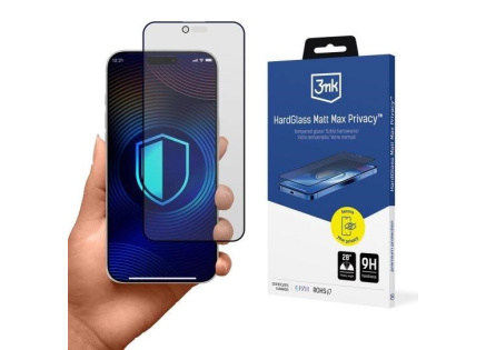 3mk tvrzené sklo HardGlass Matt Max Privacy pro Apple Iphone Air
