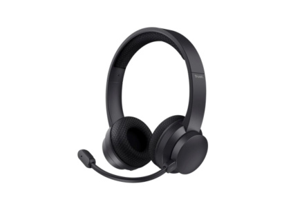 TRUST sluchátka s mikrofonem Ayda PC headset, Bluetooth, EKO Produkt, Noise-Cancelling