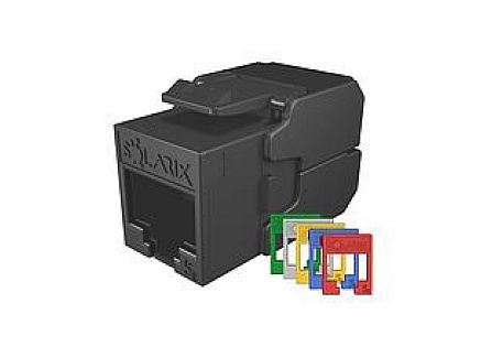 Solarix Samořezný keystone CAT5E UTP SXKJ-5E-UTP-RAL-SA, RAL FIT moduly, SECURE CAP Solarix Samořezný keystone CAT5E UTP SXKJ-5E-UTP-RAL-SA, RAL FIT moduly, SECURE CAP