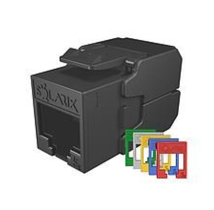 Solarix Samořezný keystone CAT5E UTP SXKJ-5E-UTP-RAL-SA, RAL FIT moduly, SECURE CAP Solarix Samořezný keystone CAT5E UTP SXKJ-5E-UTP-RAL-SA, RAL FIT moduly, SECURE CAP