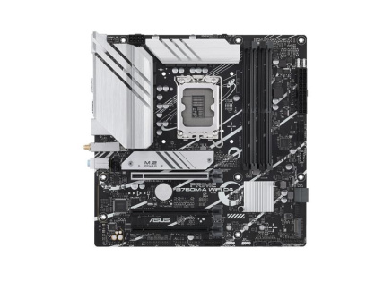 ASUS MB Sc LGA1700 PRIME B760M-A WIFI D4, Intel B760, 4xDDR4, 1xDP, 2xHDMI, WI-FI, mATX