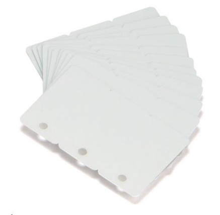 Zebra plasic cards, pacck of 500 Zebra plasic cards, pacck of 500
