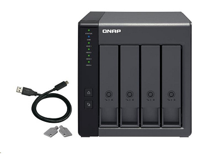 QNAP TR-004 rozšiřujicí jednotka (4xSATA, USB-C 3.2 Gen1) QNAP TR-004 rozšiřujicí jednotka (4xSATA, USB-C 3.2 Gen1)