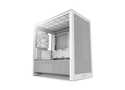 NZXT skříň H3 Flow / microATX / 1x120mm / USB / USB-C / bílá