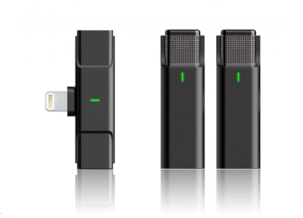 Viking bezdrátový mikrofon s klipem M302, konektor Lightning