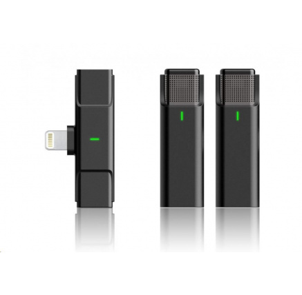 Viking bezdrátový mikrofon s klipem M302, konektor Lightning