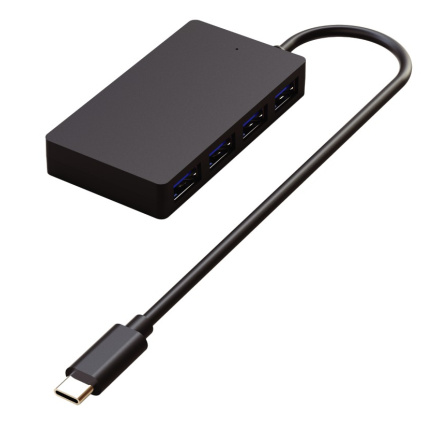 WG - HUB Type-C na 4x USB-A, USB 3.0, 5Gbps, černá WG - HUB Type-C na 4x USB-A, USB 3.0, 5Gbps, černá