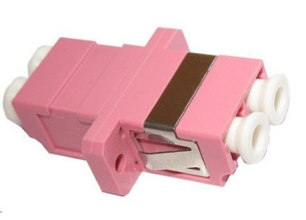 Optická spojka multimode duplex LC-LC, PC, OM4 Optická spojka multimode duplex LC-LC, PC, OM4