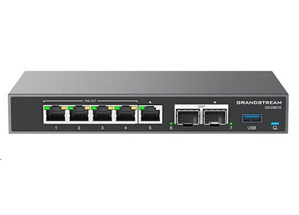 Grandstream GCC6010 all-in-one řešení (VPN router, NGFW, PoE switch a IP PBX) Grandstream GCC6010 all-in-one řešení (VPN router, NGFW, PoE switch a IP PBX)