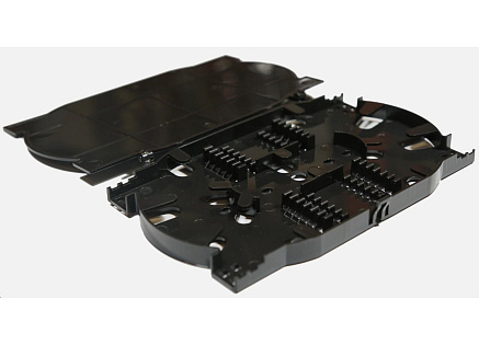 Optická kazeta s víčkem a hřebínky pro 24 svarů