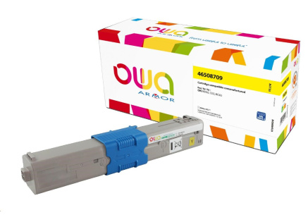 ARMOR toner pro Oki C332, MC363 (46508709), žlutá/yellow, 3000 str